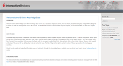 Desktop Screenshot of ibkr.info